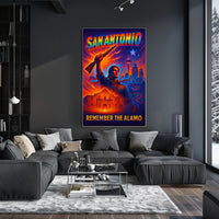 Remember The Alamo Poster