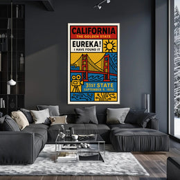 California's Iconic Heritage Poster