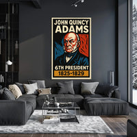 John Quincy Adams 6th President Poster