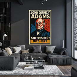 John Quincy Adams 6th President Poster