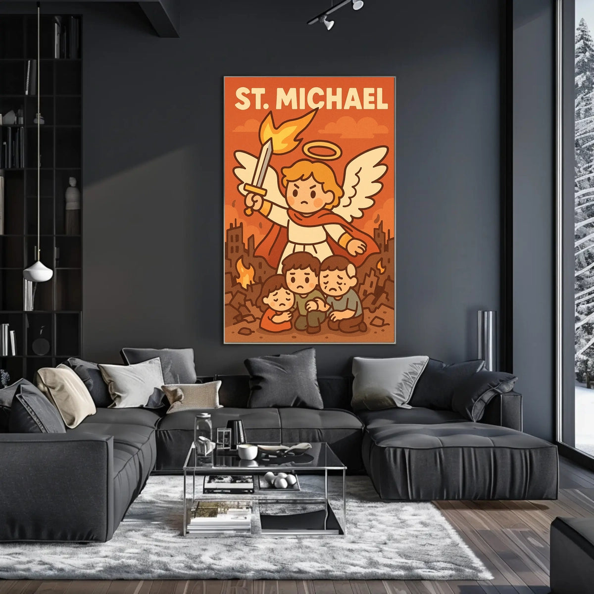 St. Michael Protector Poster