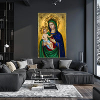 Christian Art  Virgin Mary Poster