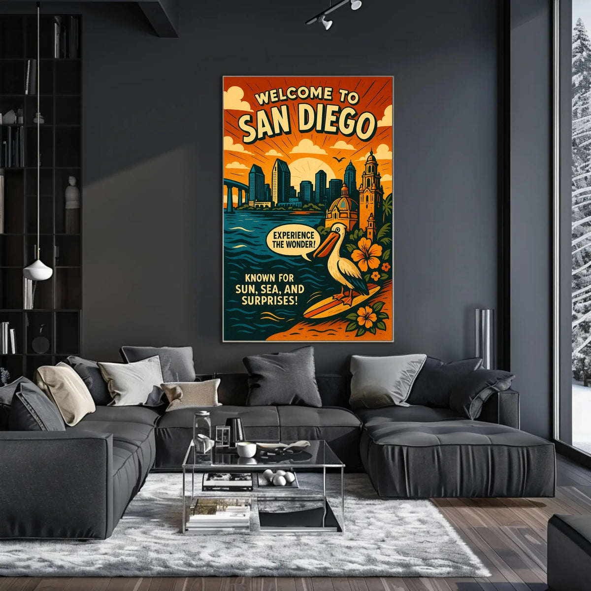 Welcome To San Diego Poster