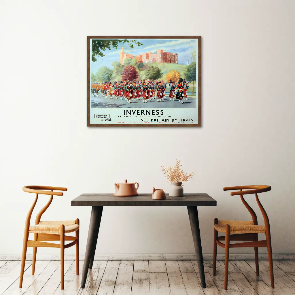 Inverness - The Capital of the Scottish Highlands Poster