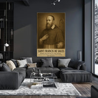 Saint Francis De Sales Patron Of Poster