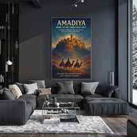 Amadiya Home to the Three Wise Men Poster