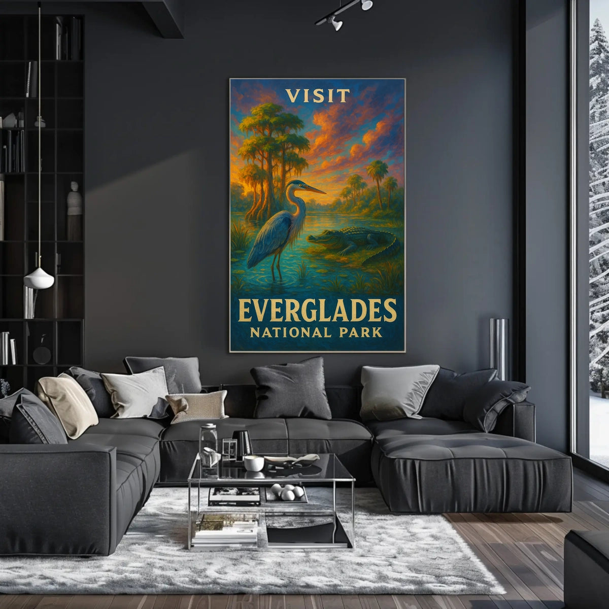 Visit Everglades National Park Poster