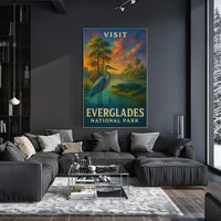 Visit Everglades National Park Poster