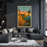 San Juan, Puerto Rico The Jewel of the Caribbean Poster