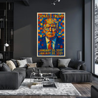 Donald Trump Presidential Term Poster