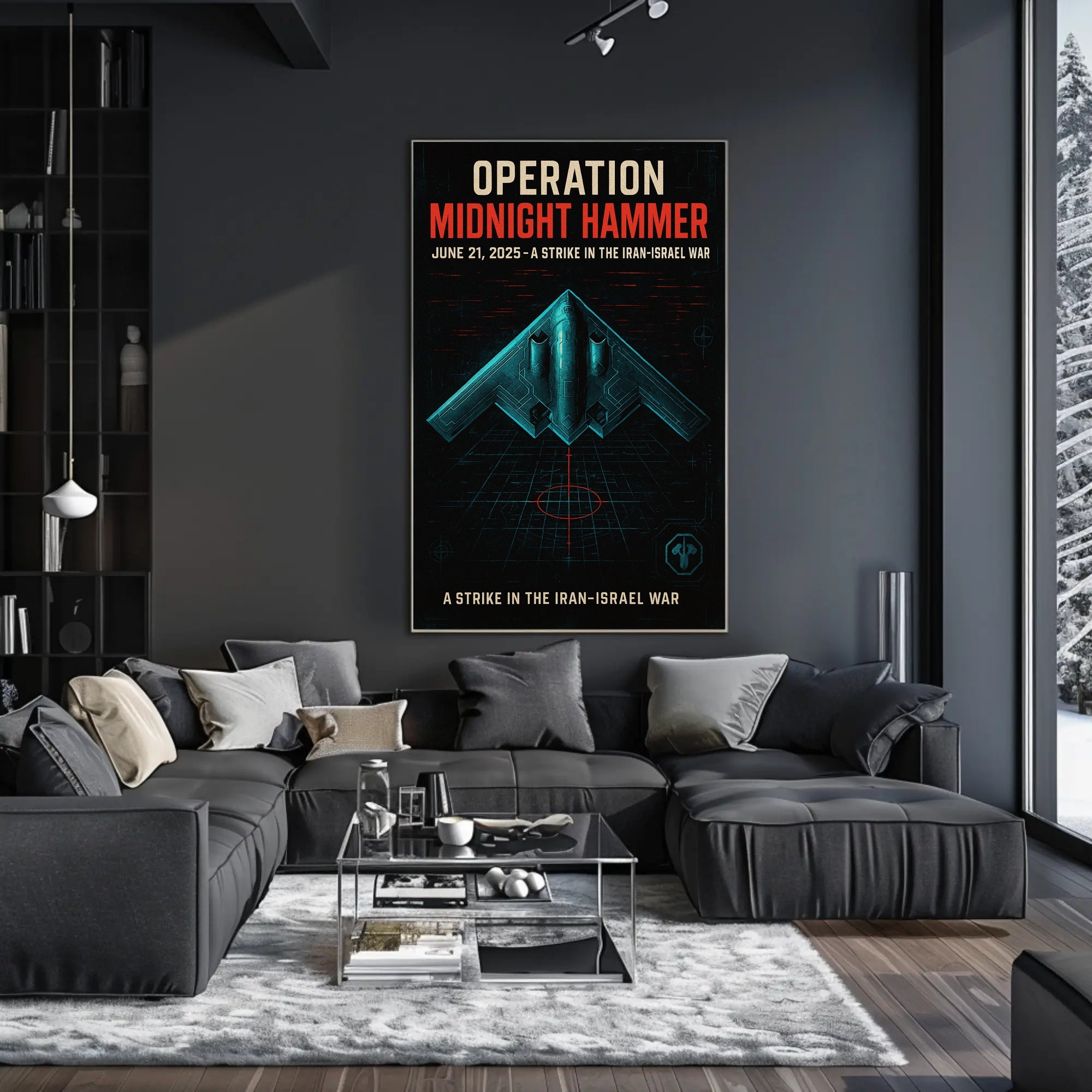 Operation Midnight Hammer Poster PosterGoat