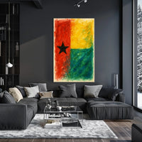 Abstract Flag Art Abstract Poster