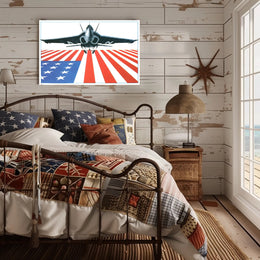 Patriotic Flight Poster