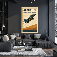 Alpha Jet Frances Pride in the Skies Poster