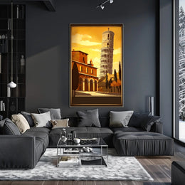 Timeless Pisa Poster