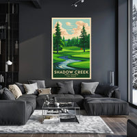 Shadow Creek Golf Course Poster