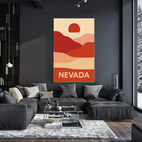 Nevada Sunset Poster