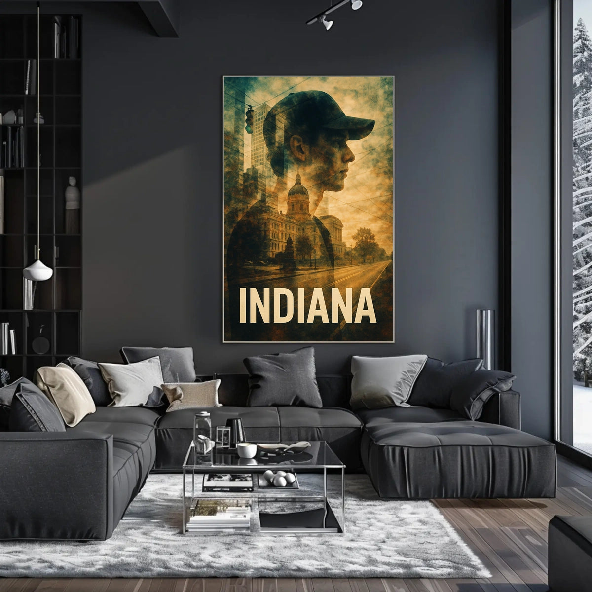 Indiana Reflections Poster