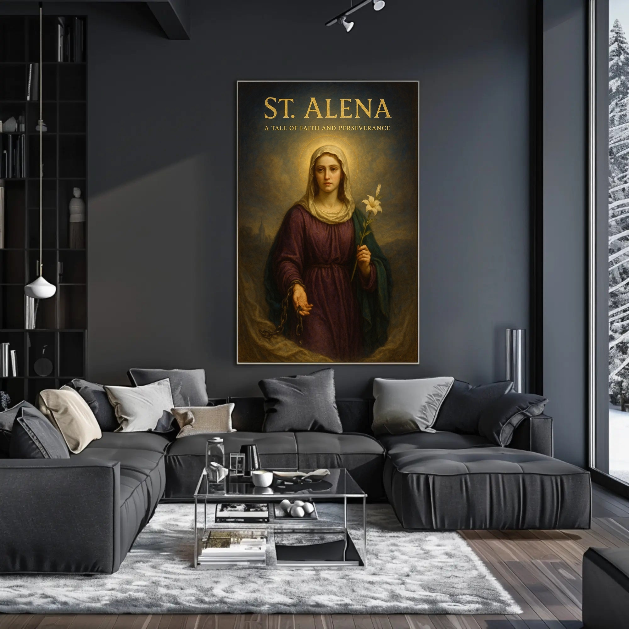 St. Alena A Tale of Faith and Perseverance Poster PosterGoat