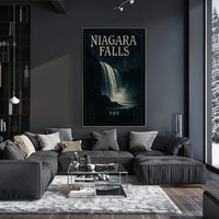 Majestic Niagara Falls Poster
