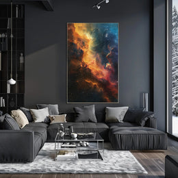 Ethereal Cosmic Nebula Photorealistic Space or Astronomy Poster PosterGoat