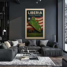 Liberia A Visual Tribute Poster