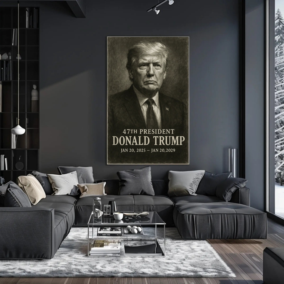 Donald Trump 47th President Poster