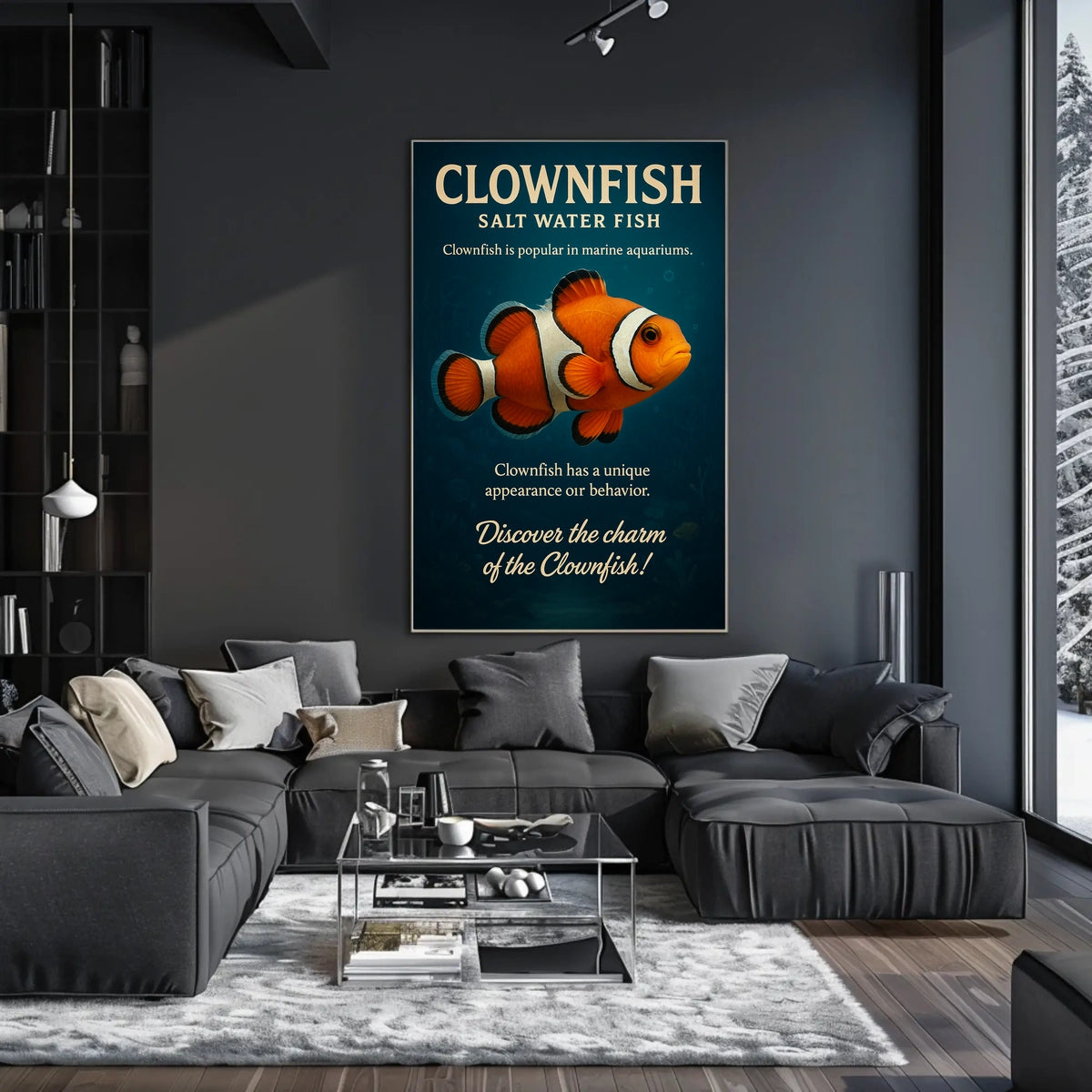 Discover The Charm Of The Clownfish Poster