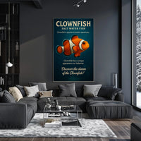 Discover The Charm Of The Clownfish Poster