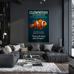 Discover The Charm Of The Clownfish Poster