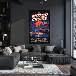 The Motor Cruise Poster PosterGoat