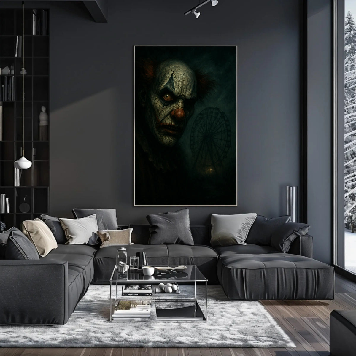 Haunting Carnival Night Poster