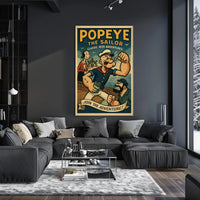 Vintage Sailor Adventure Pop Culture Poster