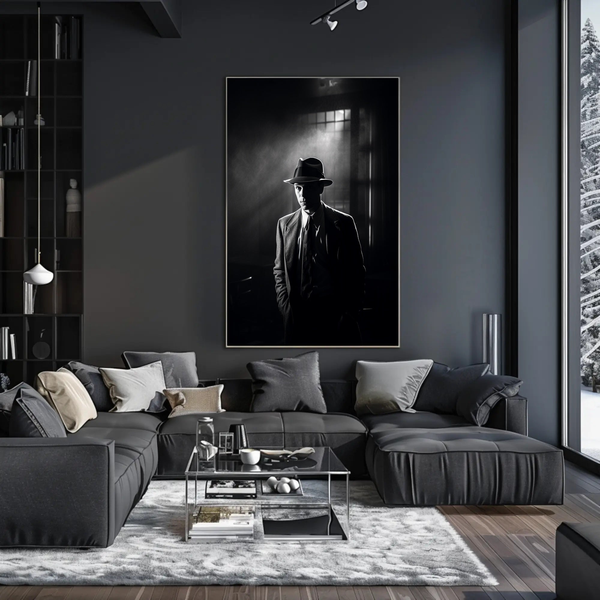 Noir Mystery Poster