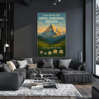 Discover the Swiss Jungfrau Region Poster
