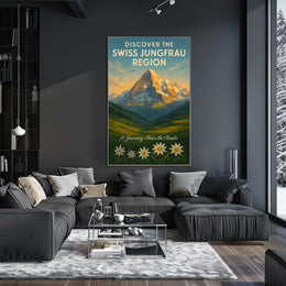 Discover the Swiss Jungfrau Region Poster
