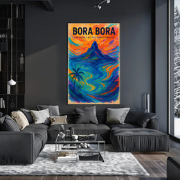 Bora Bora Paradise: Exotic Travel Poster PosterGoat