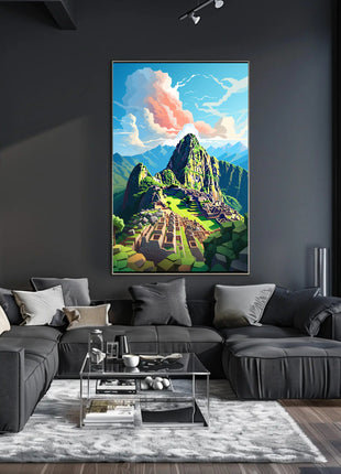 Machu Picchu Adventure Awaits Cultural or Heritage Poster