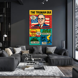 Harry Truman 33rd President Poster PosterGoat