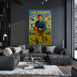 Jim Thorpe Athletic Legend Poster