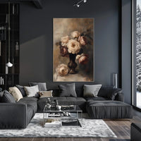 Elegant Floral Still Life Poster