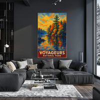 Voyageurs National Park Poster