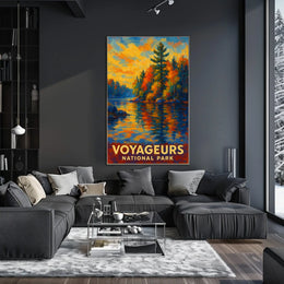 Voyageurs National Park Poster