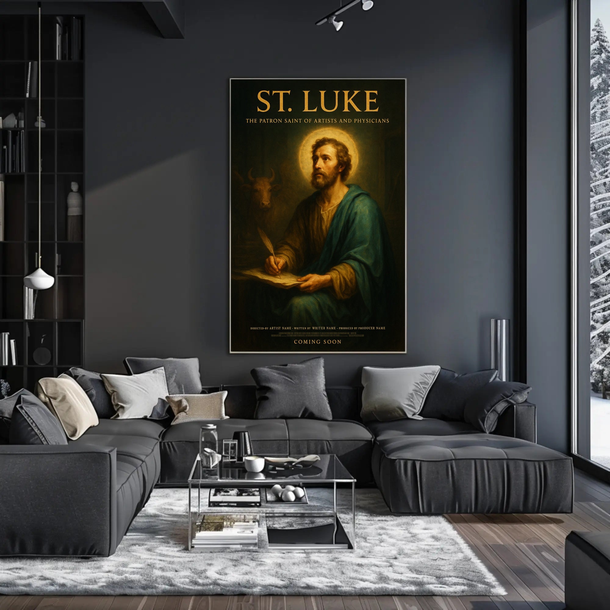 St. Luke Patron Saint Of Artists Poster PosterGoat