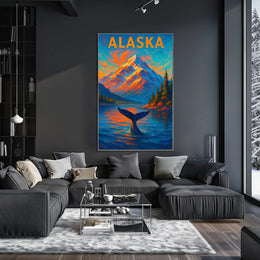 Majestic Alaska Poster