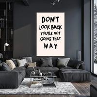 Bold Motivational Quote Art Print for Inspiration Poster PosterGoat