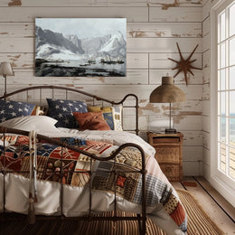 Arctic Sailing Scene Poster