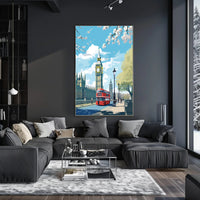 London In Springtime Poster