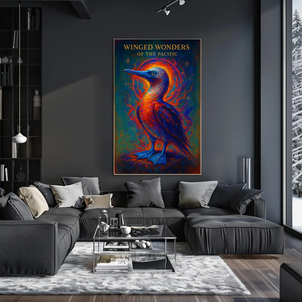 Winged Wonders of the Pacific Poster