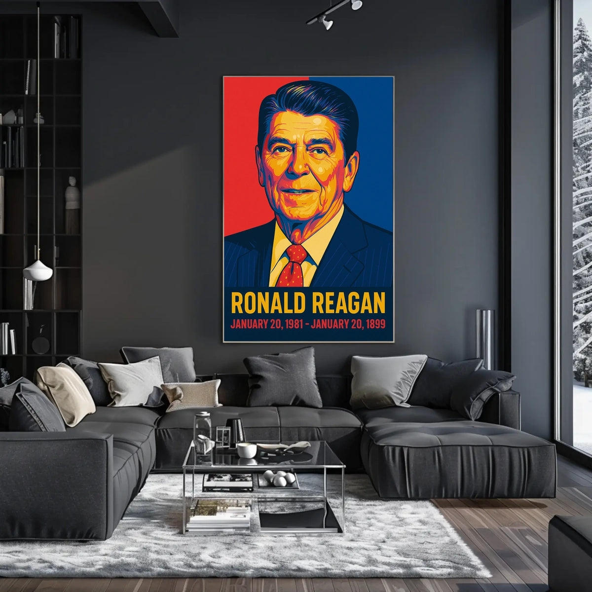 Ronald Reagan Presidential Tribute Poster